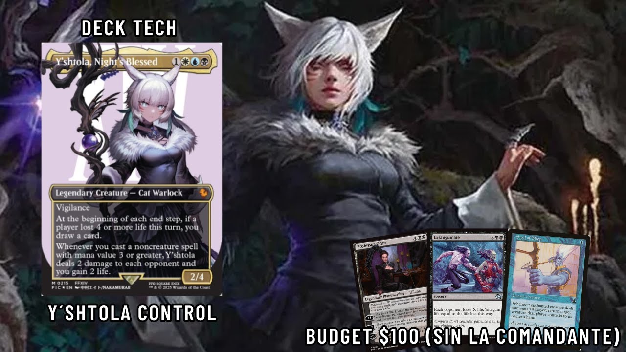 Deck Tech | Y´shtola Control Budget $100 (sin el comandante)