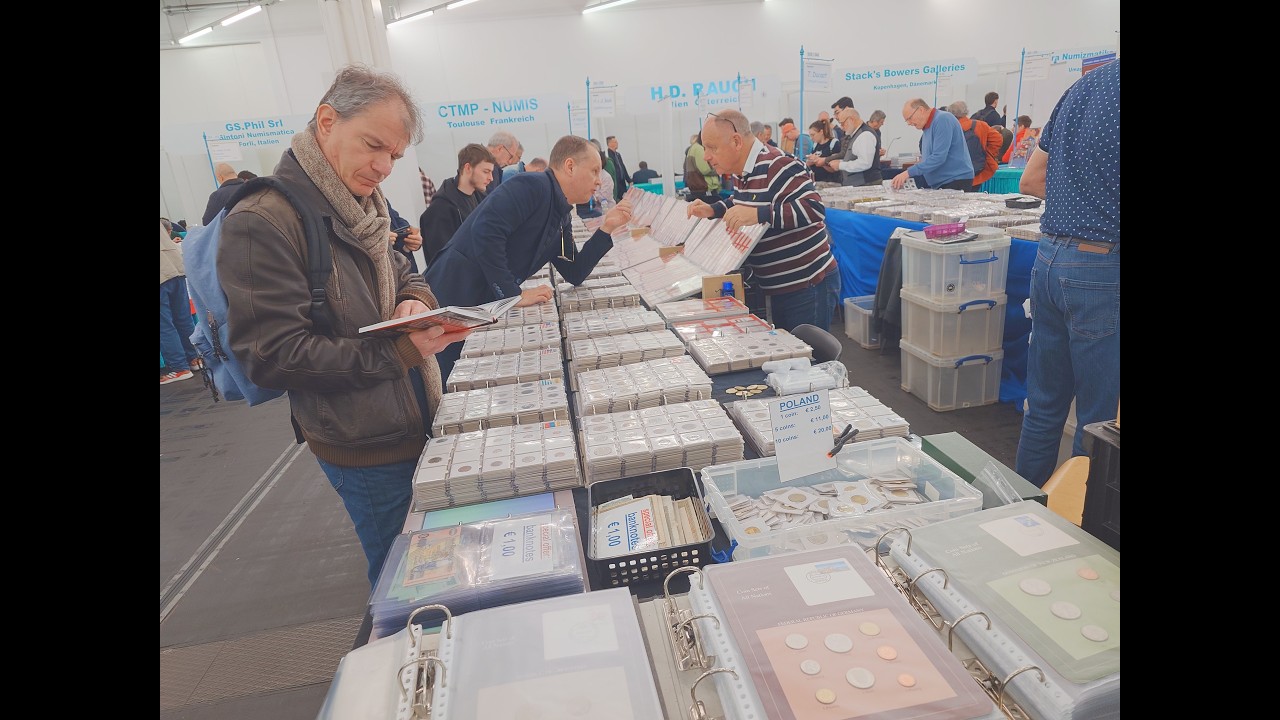 Ярмарка коллекционеров Numismata Munich 2026 в Германии - Покупаем 2 евро монеты в коллекцию