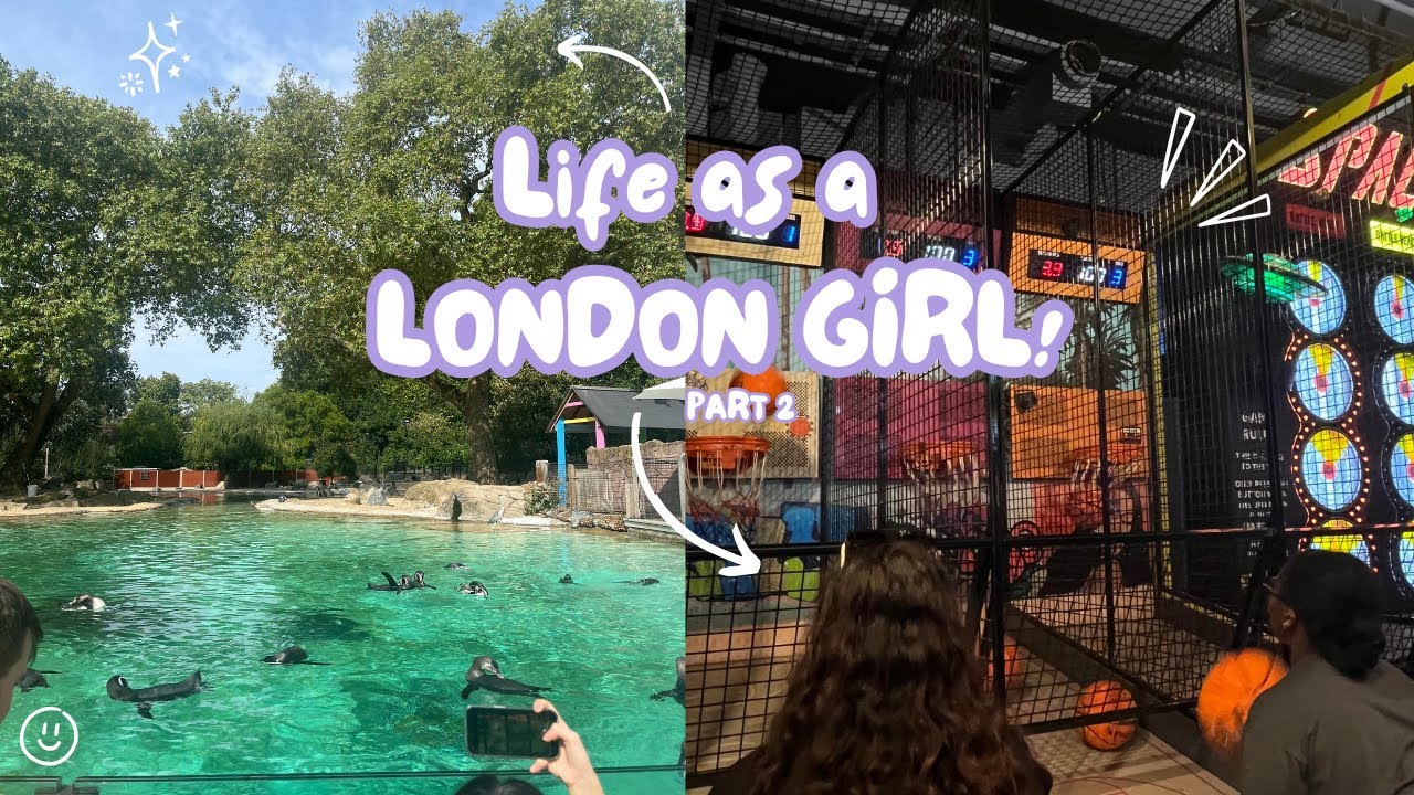 Life as a London Girl ☆ - pt2 - shopping, fairgame, charlottes, zoo & trivia night!