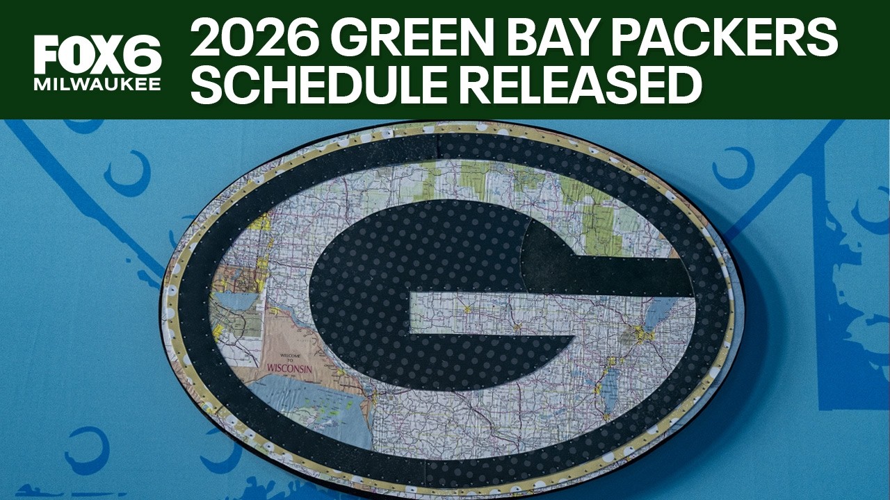 Опубликовано расписание игр команды Green Bay Packers на 2026 год | FOX6 News Milwaukee