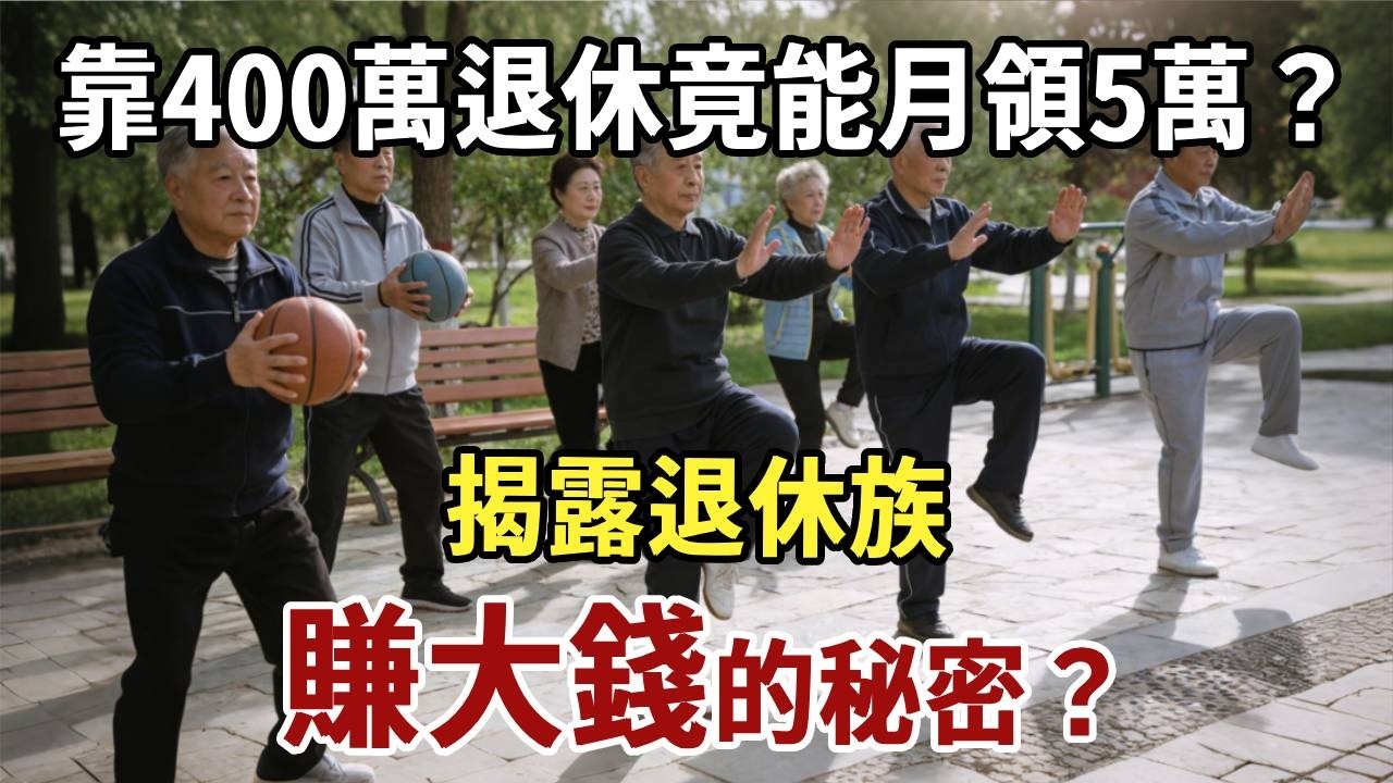 靠400萬退休竟能月領5萬？揭露退休族年賺大錢的秘密？#佛禪#養生#晚年生活 #人生智慧 #情感故事 #長壽 #銀行 #金融