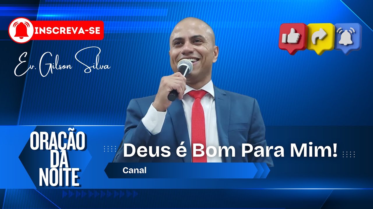 08/12/2025 Oração com Ev. Gilson Silva