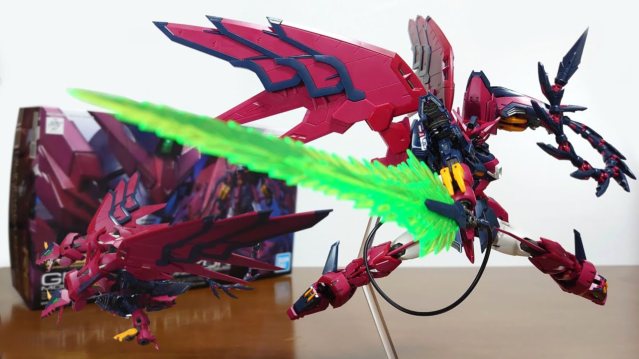 (バンダイ驚異のメカニズム！翼竜モチーフのオリジナルアレンジ！)RG 1/144 ガンダムエピオン　レビュー