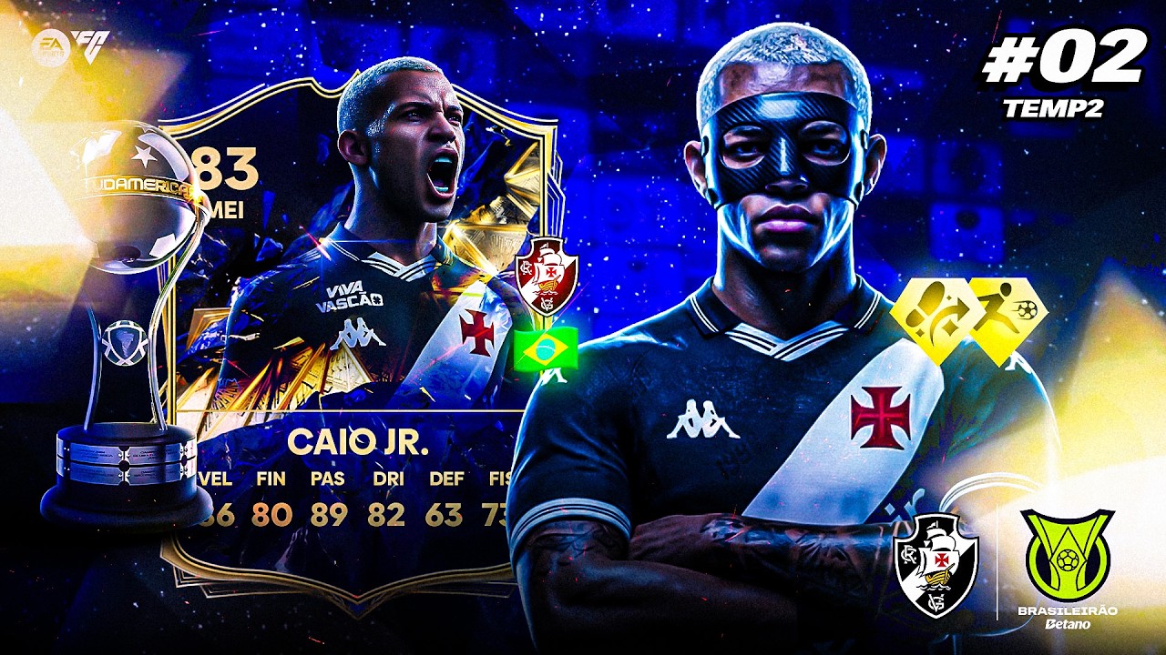 BRILHAMOS na COPA SUL-AMERICANA 🤩🔥⚽️ | Modo Carreira Jogador EA FC 26 | EP 2 TP 2