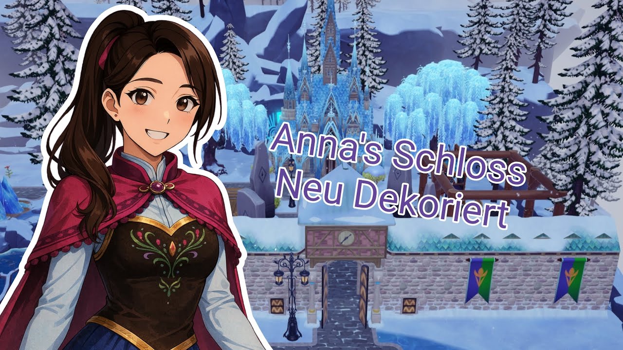 ( NEU DEKORIERT ) Anna's Schloss | Disney Dreamlight Valley 