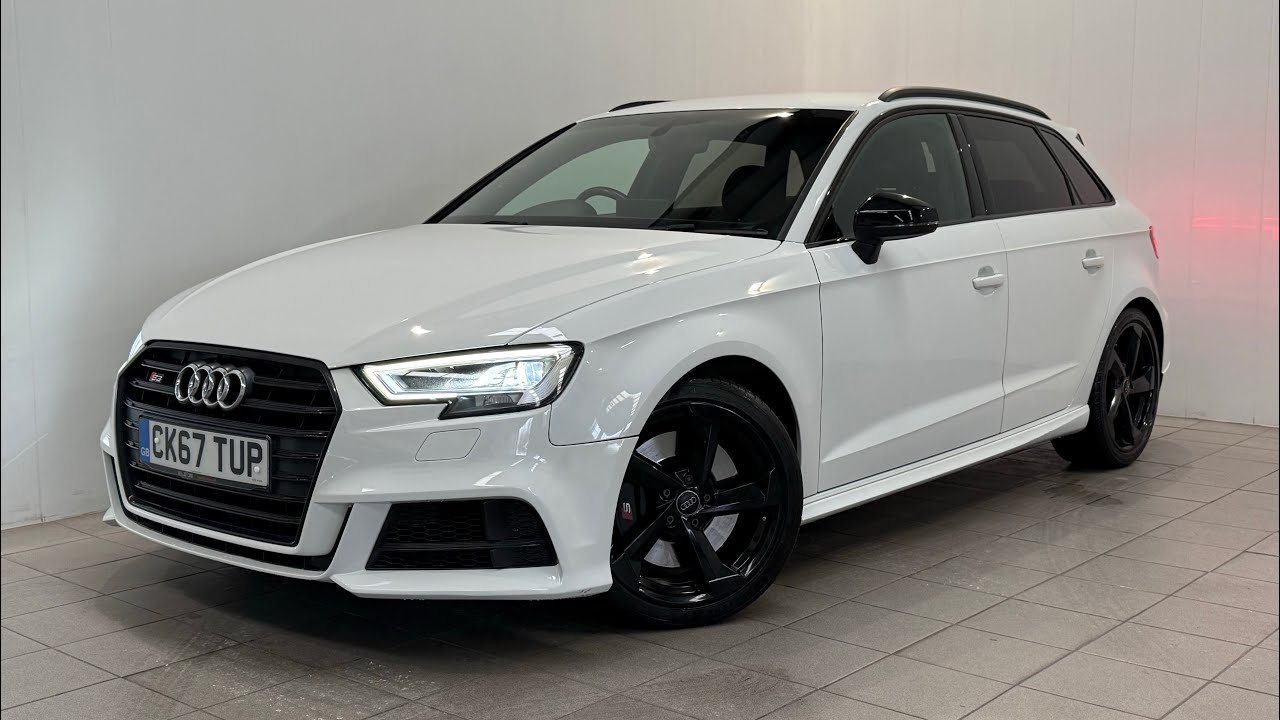 AUDI S3 2.0 TFSI Black Edition Sportback 5dr Petrol S Tronic quattro