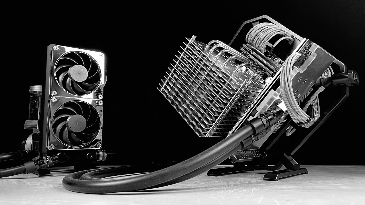 Open Air PC Build Heaven | Modable SYS8 | Noctua NH-P1 | Custom Loop