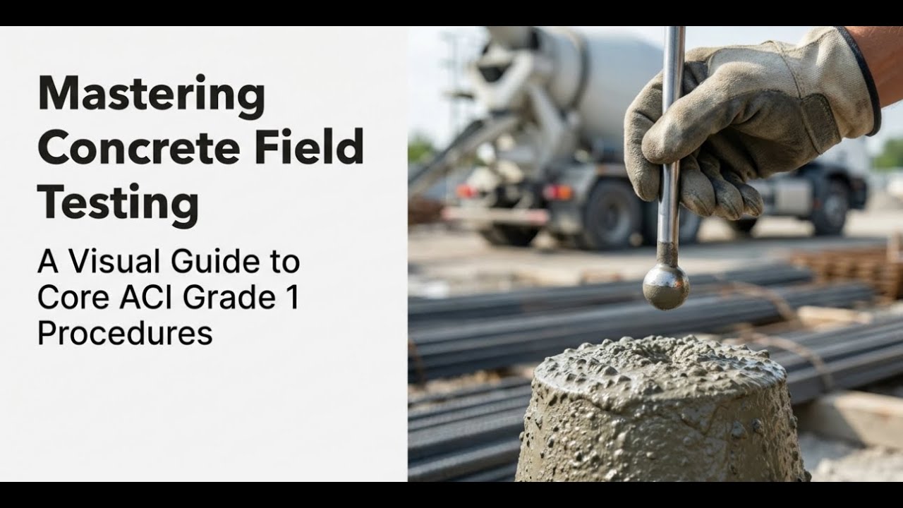 ACI Level 1 - Concrete Field Testing Procedures Guide