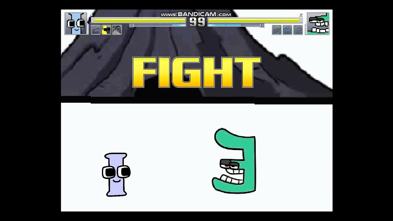 MUGEN Battles 100# F, I, K and Dooby Dummy VS L, O, D and E