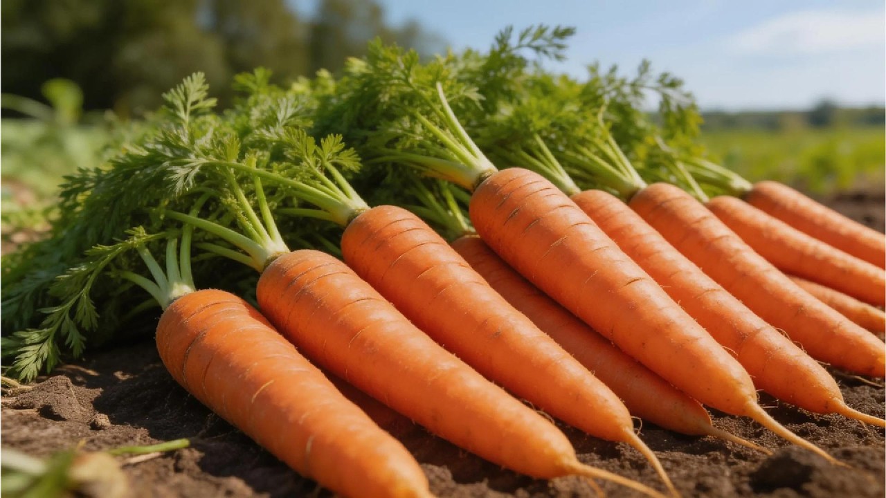 Настало время сбора урожая моркови! Готовьтесь!