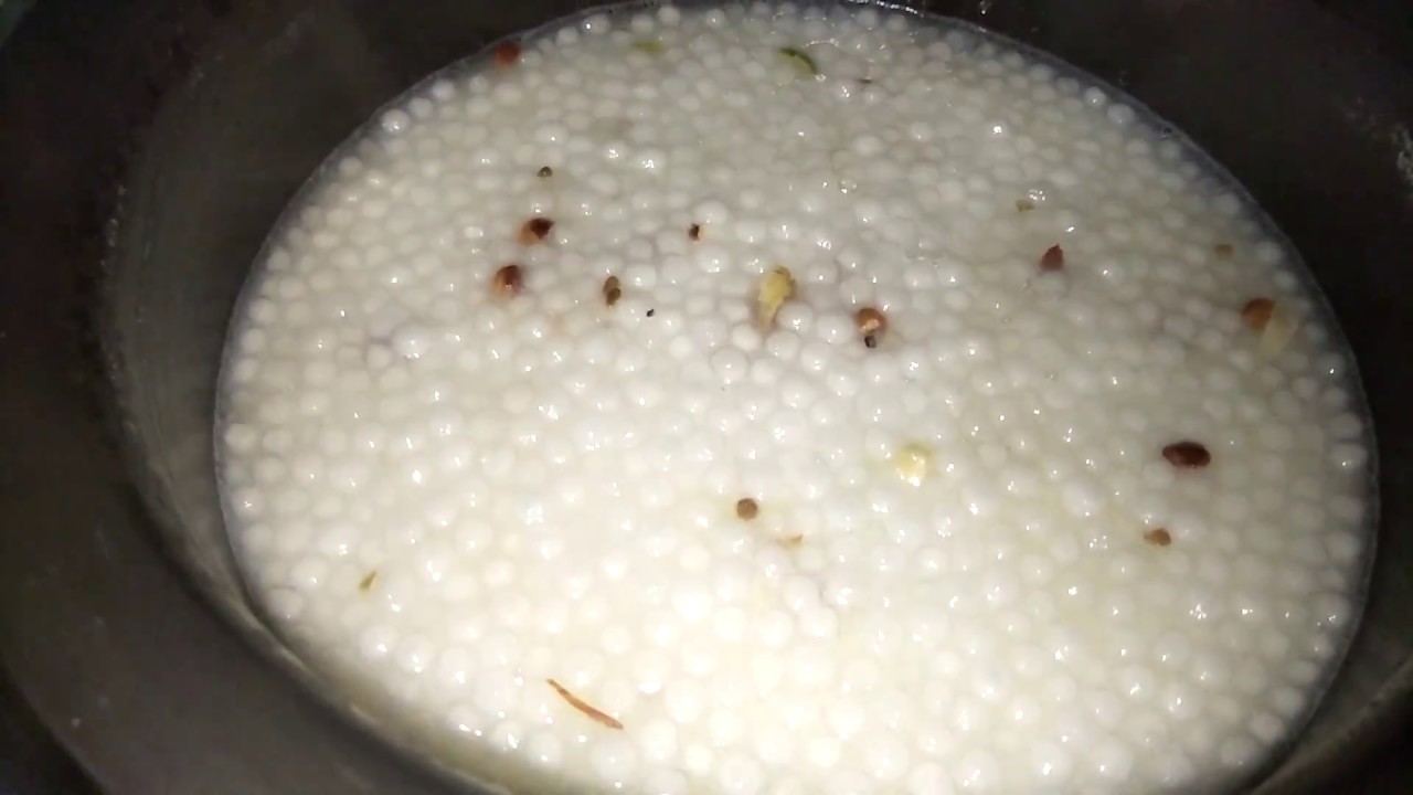 साबुदाणा खीर | How to make Sabudana kheer | By PreetiSamelRecipes