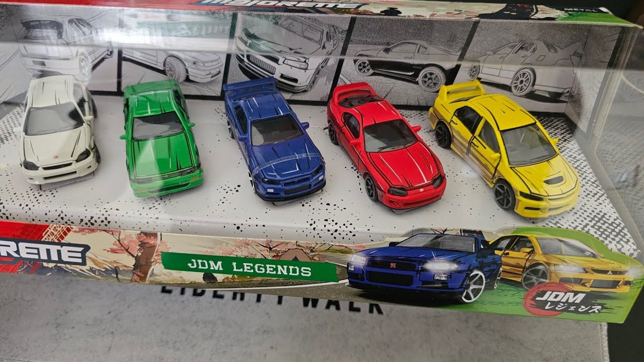Набор Majorette JDM legends, 5 штук