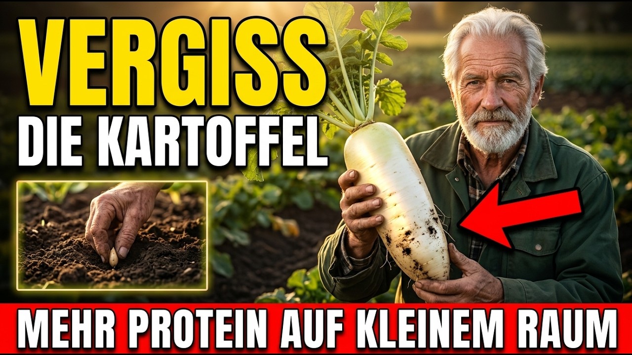 Besser als Kartoffeln &mdash; Ernte in 30 Tagen und regeneriert den Boden &mdash; Was Bauern verbergen