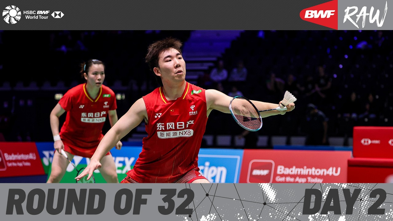 YONEX French Open 2026 | Day 2 | Court 2 | Round of 32