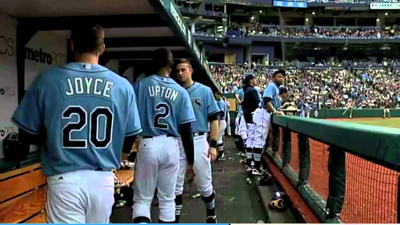 BJ Upton and Evan Longoria go at it
