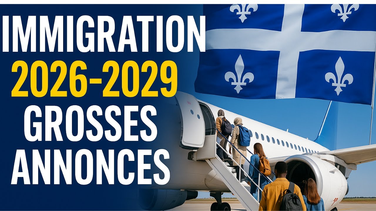 Immigration Québec 2026-2029 : Tout ce que le ministre Roberge vient d’annoncer