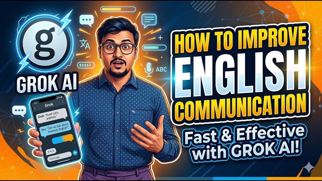 How to Master English Speaking FAST with Grok AI