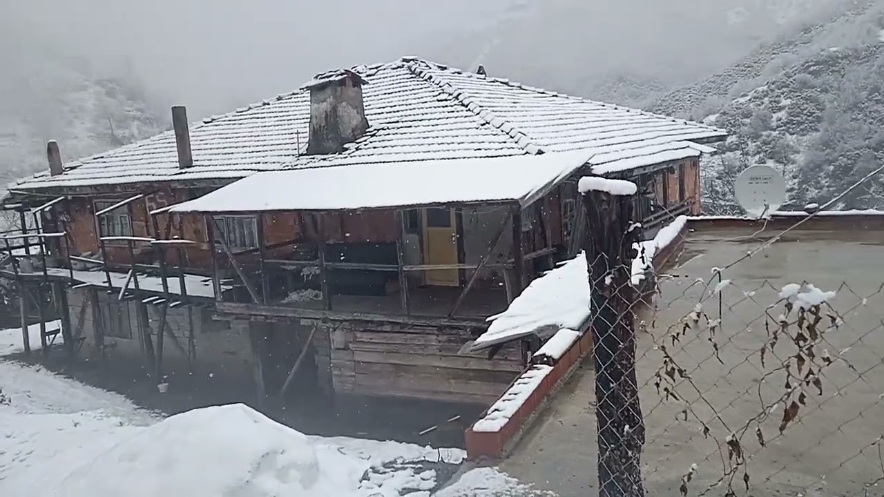 Köyümde karı özlemişim 