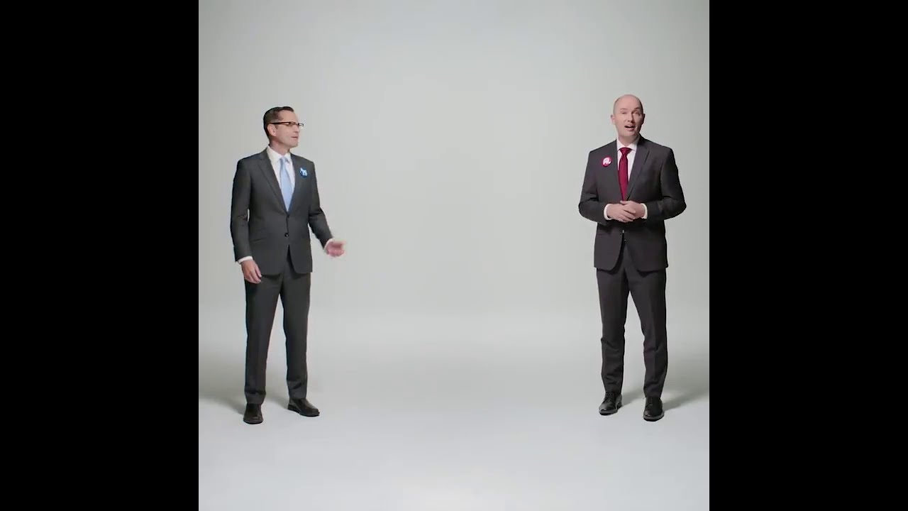 Spencer Cox and Chris Peterson Utah governor election 2020 advert