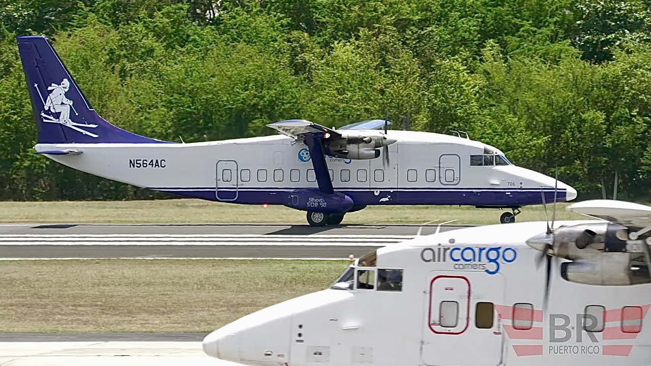 San Juan Airport Plane Spotting: Flying Shoe Boxes & More!