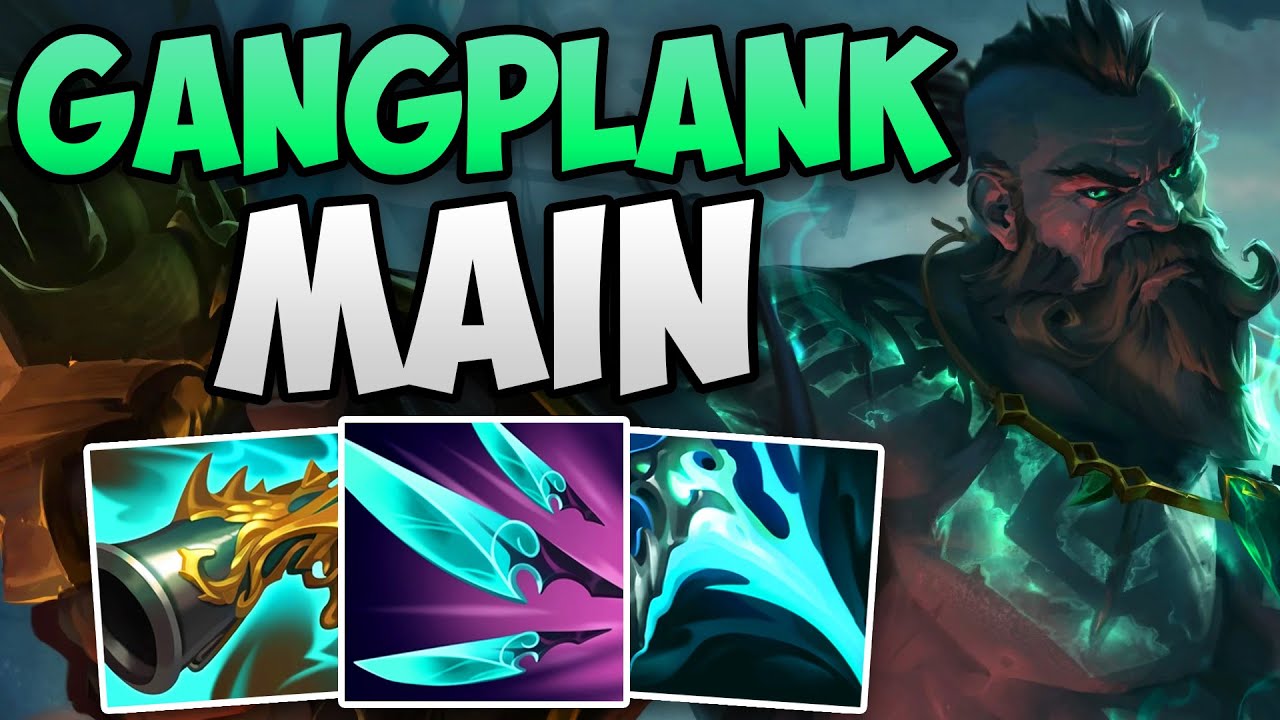 CHALLENGER GANGPLANK MAIN INSANE 1V9 GAMEPLAY! | CHALLENGER GANGPLANK TOP GAMEPLAY | Patch 13.16 S13