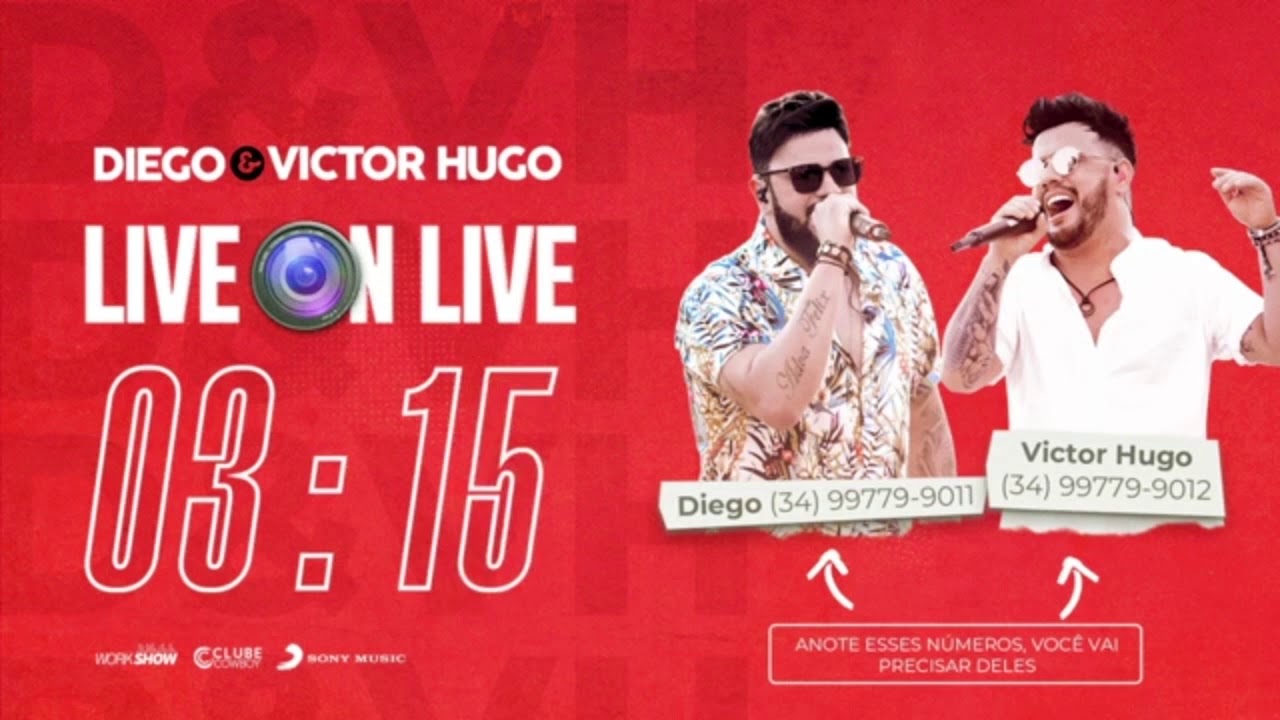 Diego e Victor Hugo - A Foto do perfil ta cinza (LIVE)