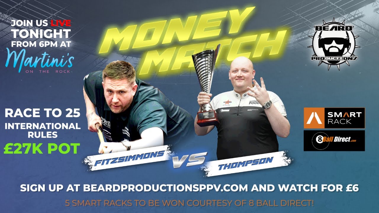 Simon Fitzsimmons vs Shane Thompson 27K Money Match