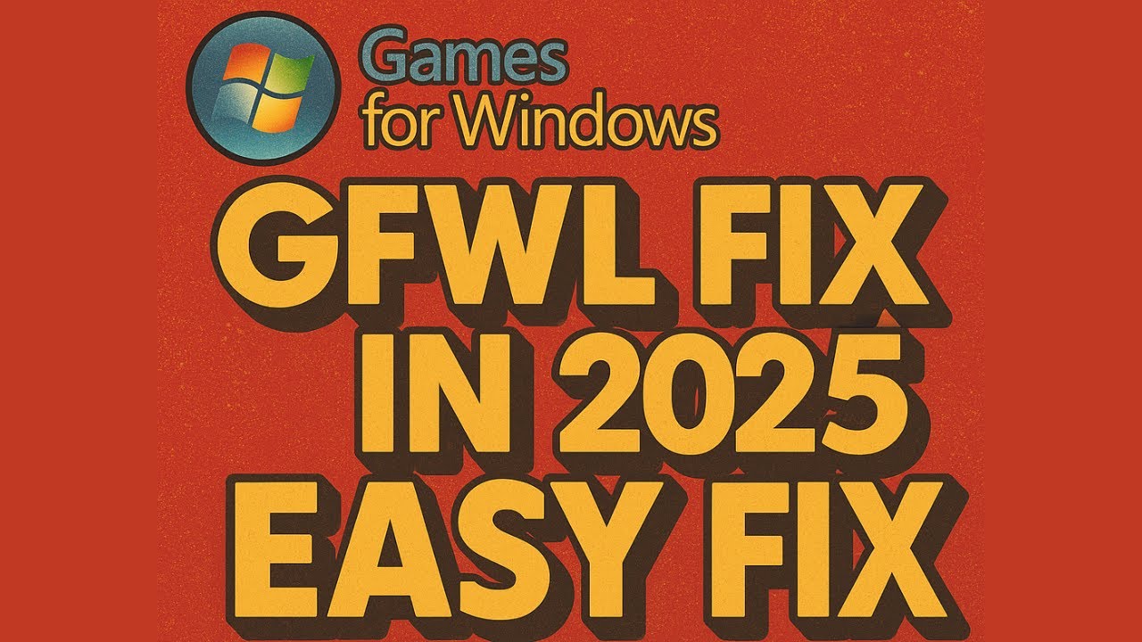 GFWL fix in 2026 EASY FIX