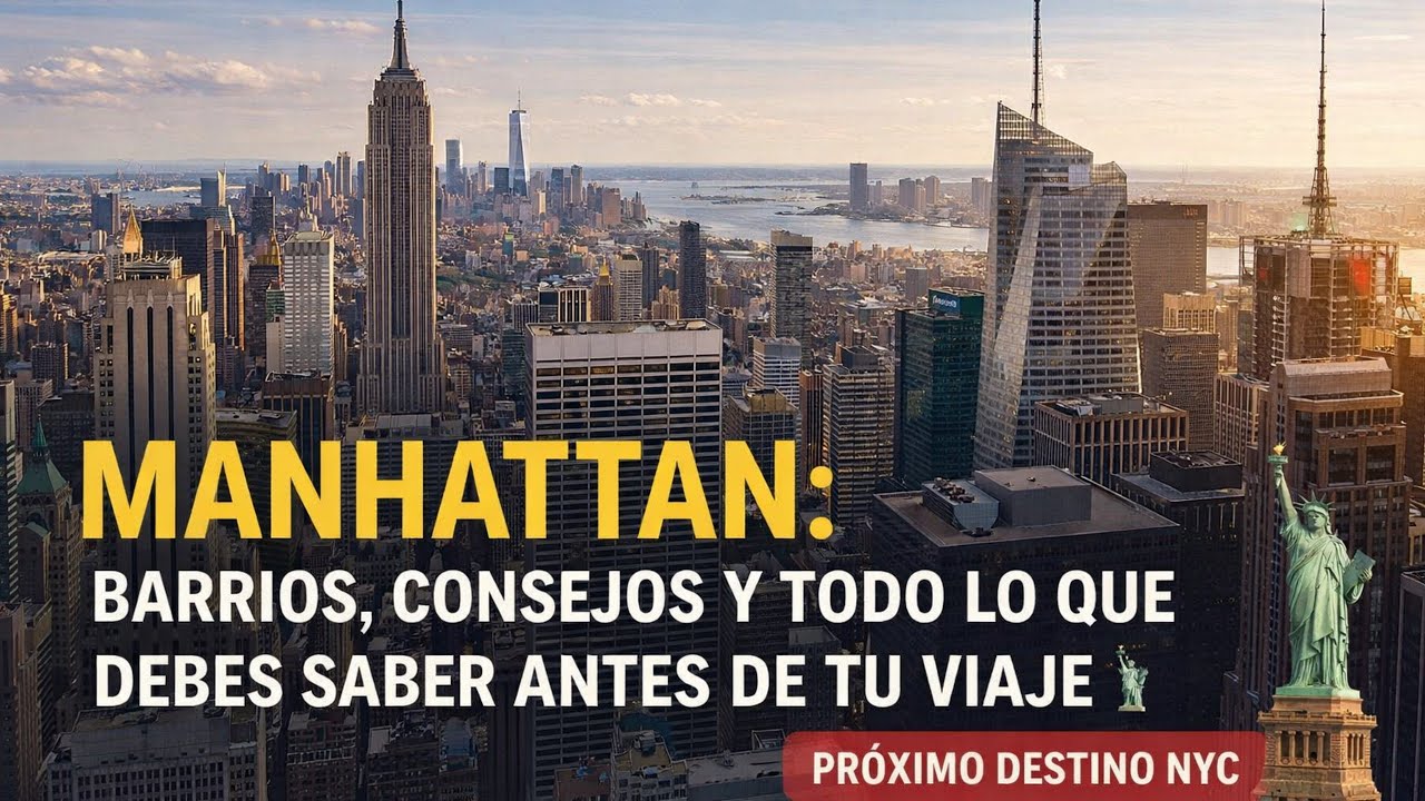 👉 Manhattan: barrios, consejos y todo lo que debes saber antes de tu viaje 🗽