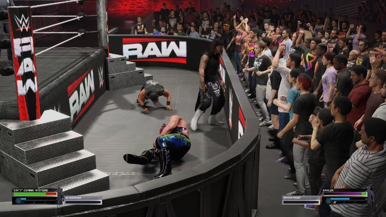 Danger Vs Dirty Dominik Mysterio World Heavyweight Championship
