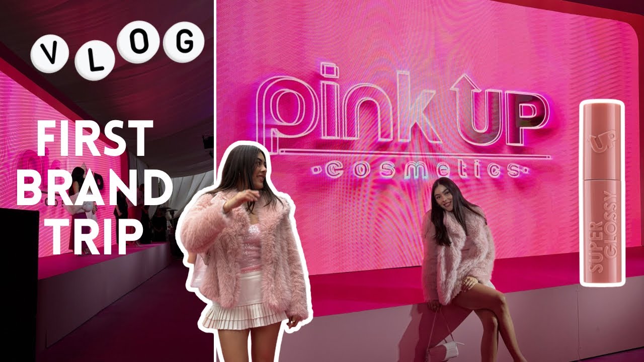 First brand trip vlog con PINK UP