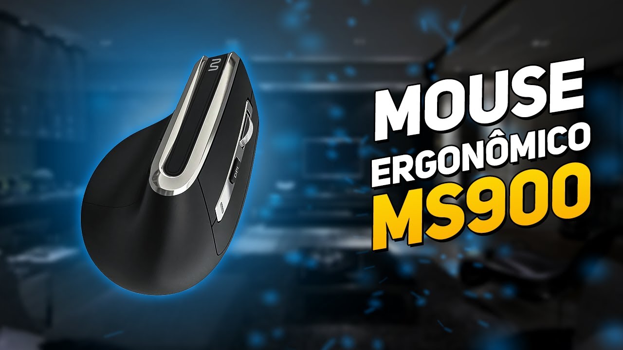 MOUSE ERGONÔMICO MULTI MS900