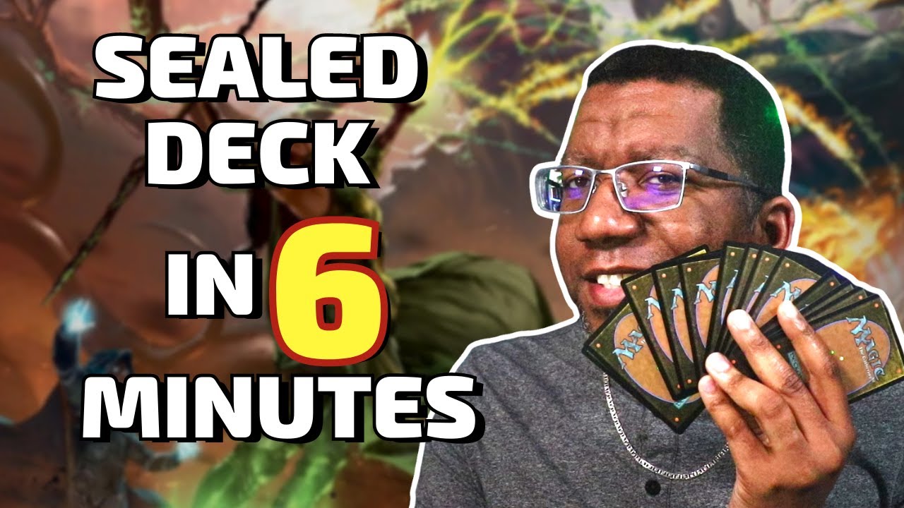 How To Build A Sealed Deck in 6 Minutes | Magic the Gathering MTG For Beginners Prerelease Limited