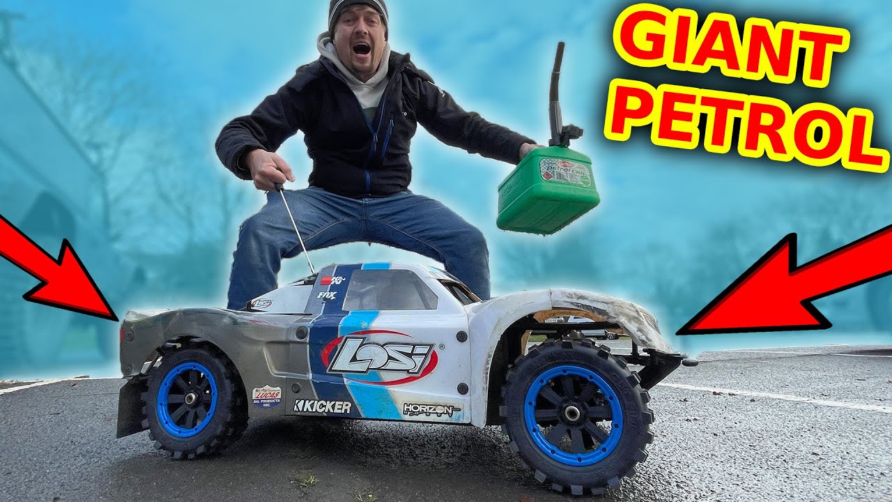 GIANT Petrol RC Car Restoration (maximum bling!)