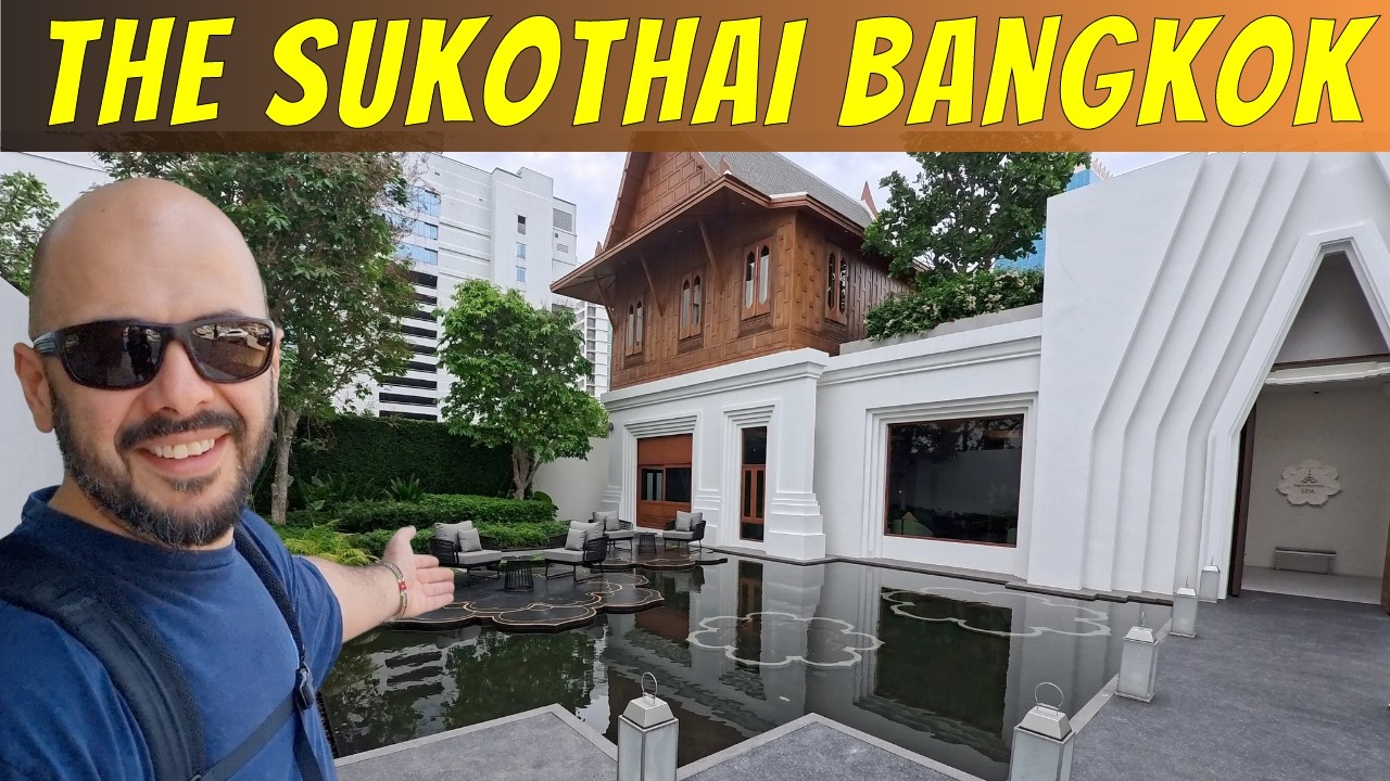 BEST of BANGKOK - The SUKOTHAI Hotel Bangkok Review - True Thai Hospitality! !