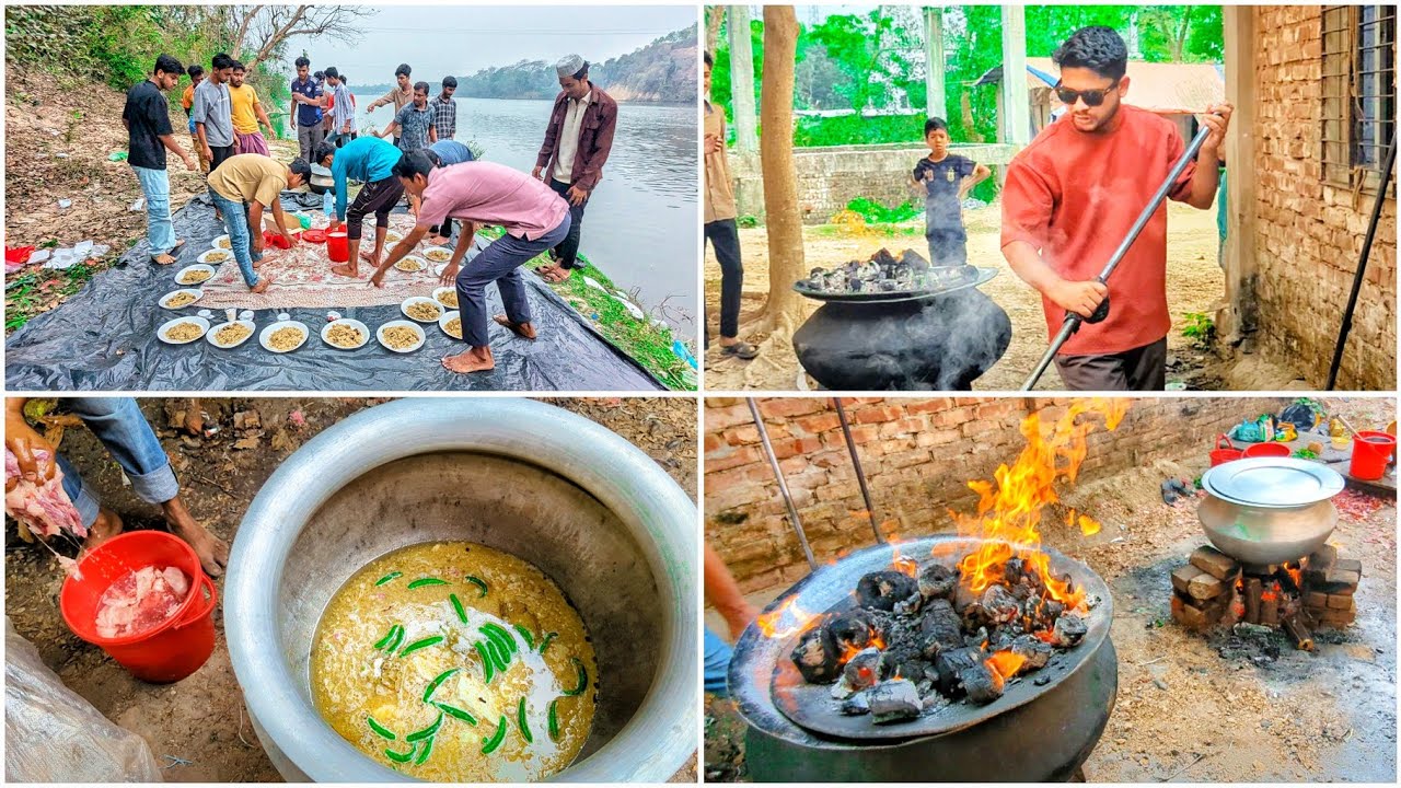 দই বিরিয়ানি রান্না করে নিয়ে গেলাম কর্ণফুলী নদীর পাড়ে ইফতার ✨🌙