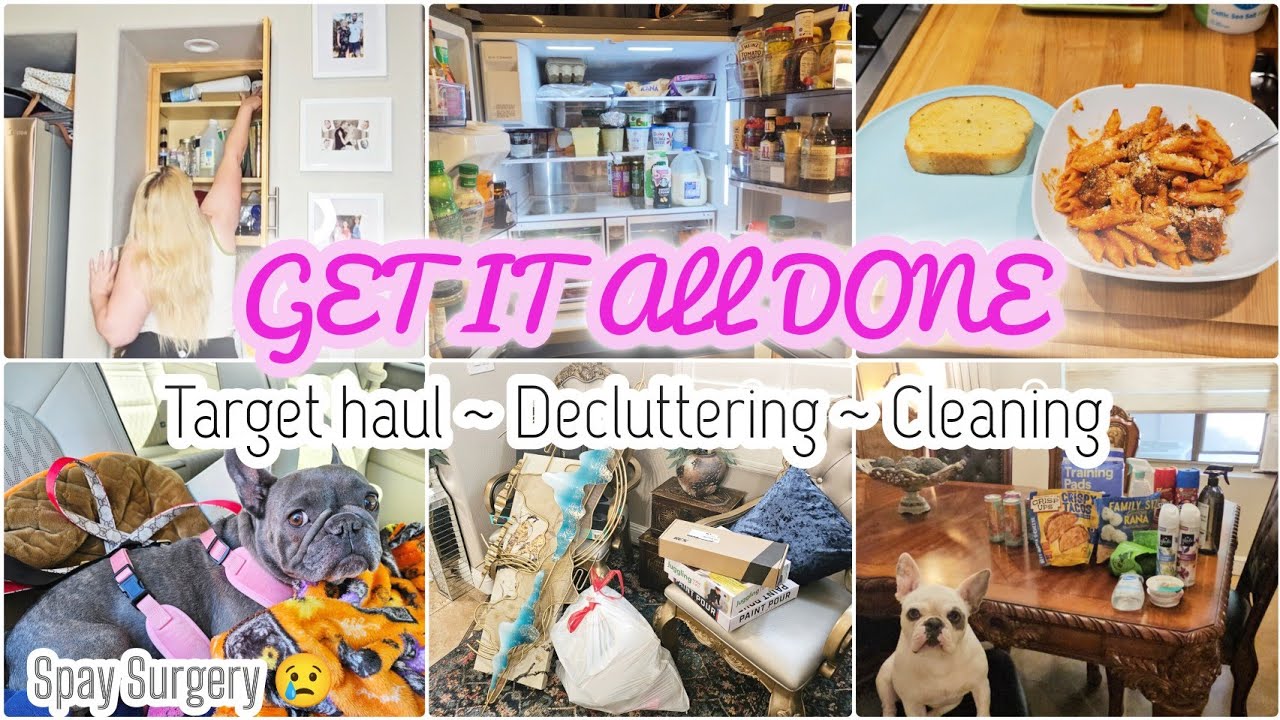Busy Mom Get It All Done | Hard Day, Decluttering & Fridge Clean