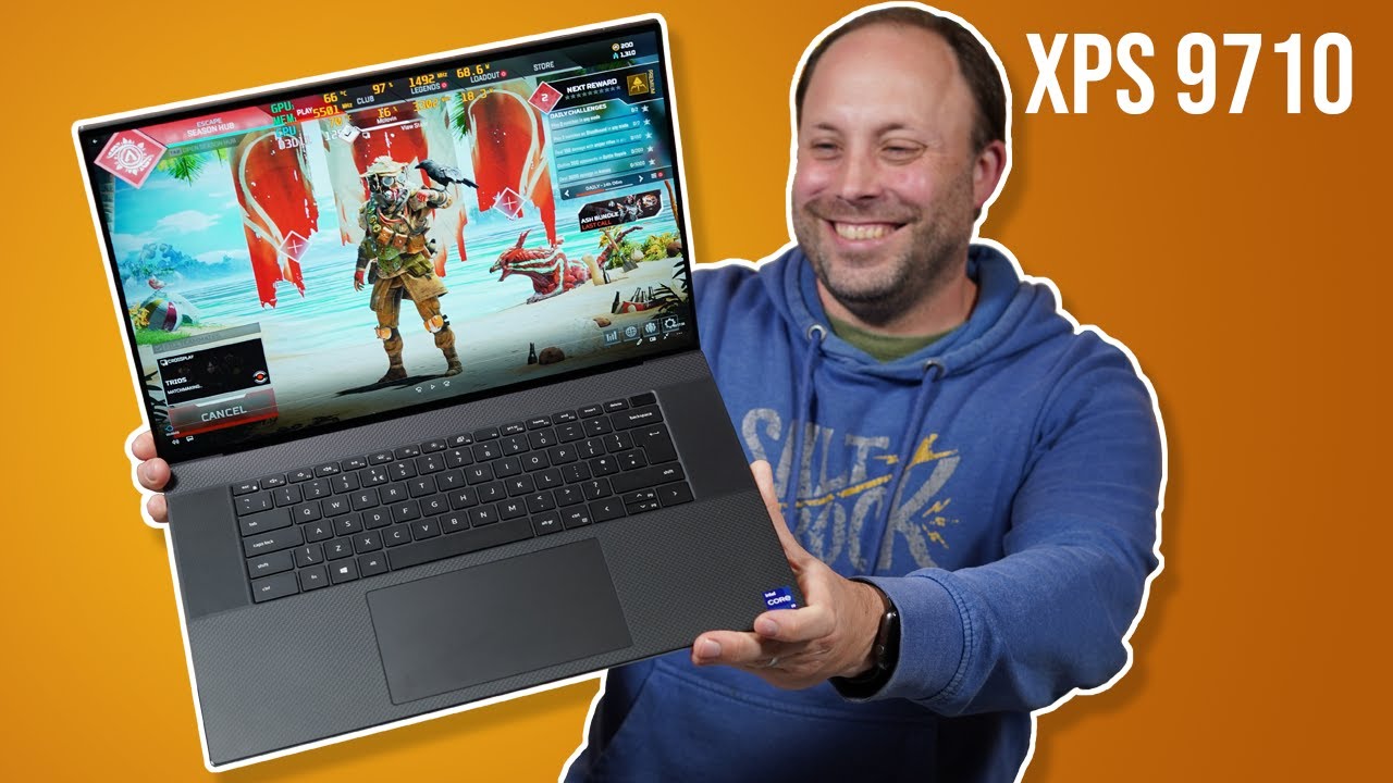 XPS 9710 — 17-дюймовый ноутбук для работы, который просто создан для игры! (i9, RTX3060 и версия ...