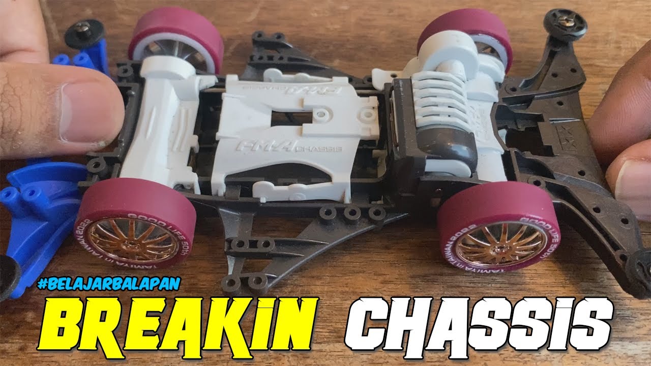 Breakin Chassis Tamiya mini4wd auto KENCANG ❗️ Speed up tamiya mini4wd chassis ❗️ ミニ四駆