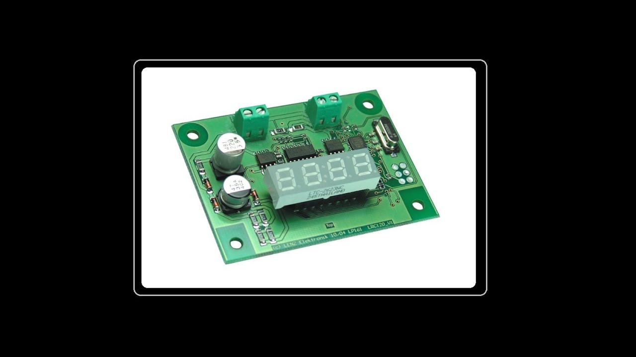 Roco Z21 10820  Film 7  Lenz  RailCom Display LRC120.wmv