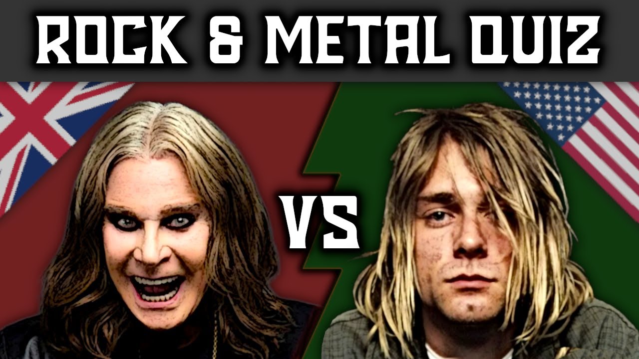 Which Songs Do YOU Know Better? | American vs. British - Rock & Metal | Guess the Song