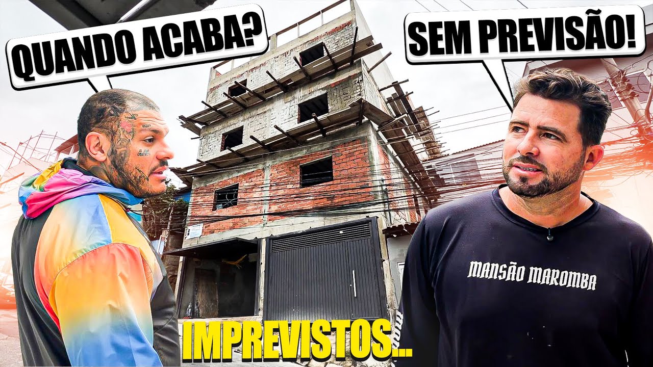 AINDA TEM 6 MESES DE OBRA * atualização 12 casas de aluguel 