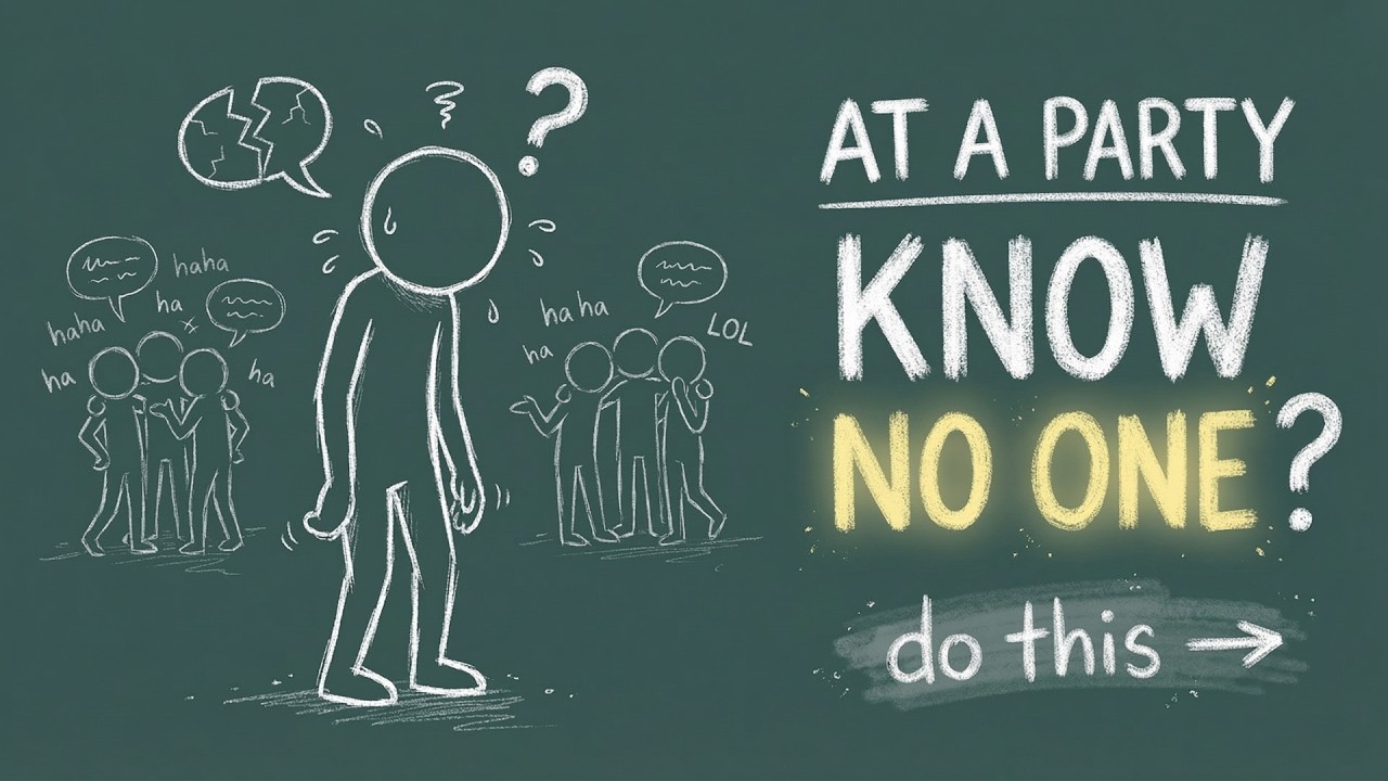 4 Simple Tricks to Never Feel Awkward at a Party Again