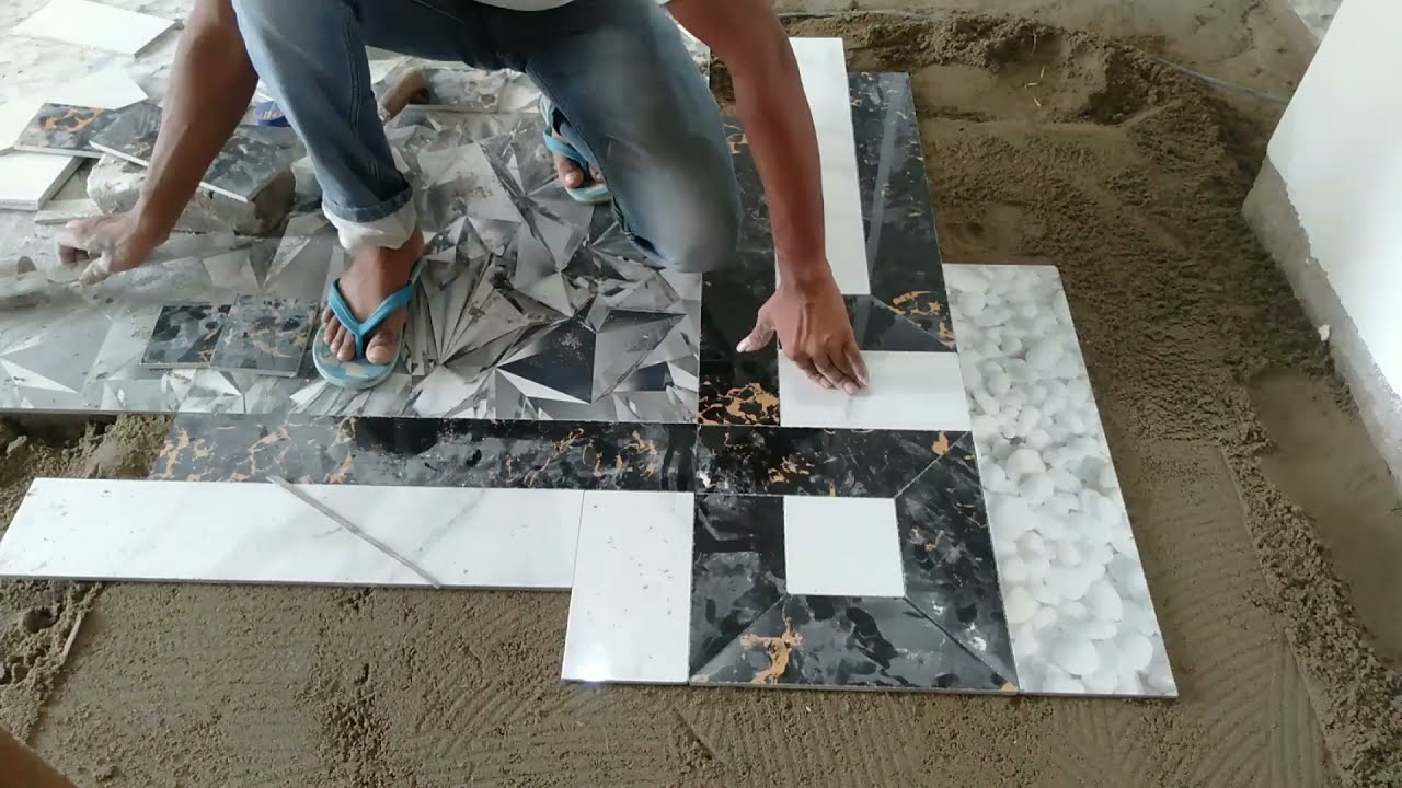 CROSSING BORDER DESIGN DIGITAL DRAWING FLOOR TILE 2021