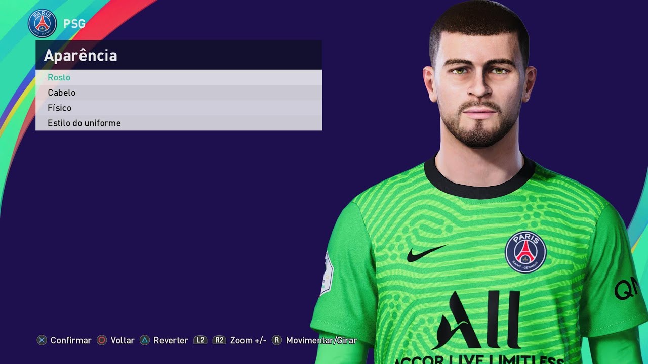 Lucas Chevalier PES 2021 - How to create | Como fazer
