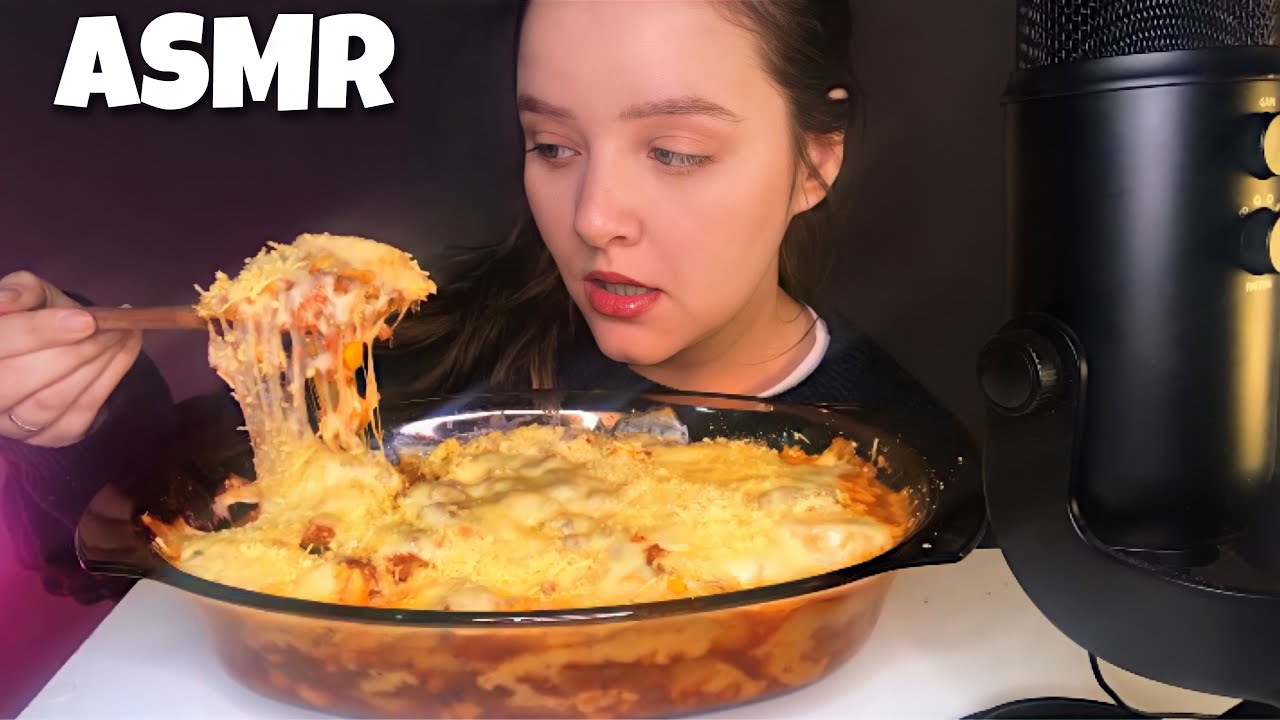 ASMR LASANHA DE BATATA COM MUITO QUEIJO MUKBANG BRASIL (SEM FALAS) No Talking PTBR