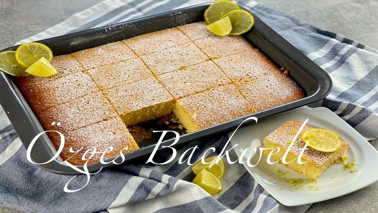 Saftiger Limettenkuchen