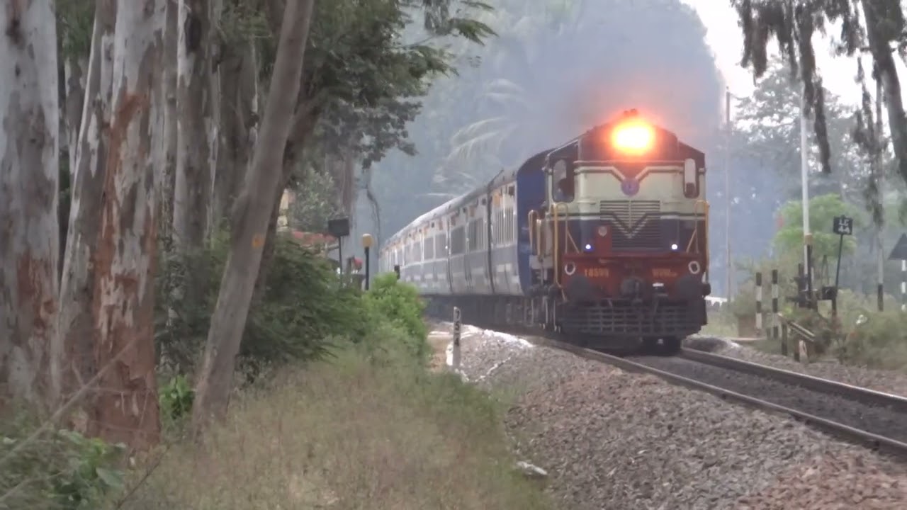 Old Videos | WDM-3A 18599 Jan Shatabdi Express.