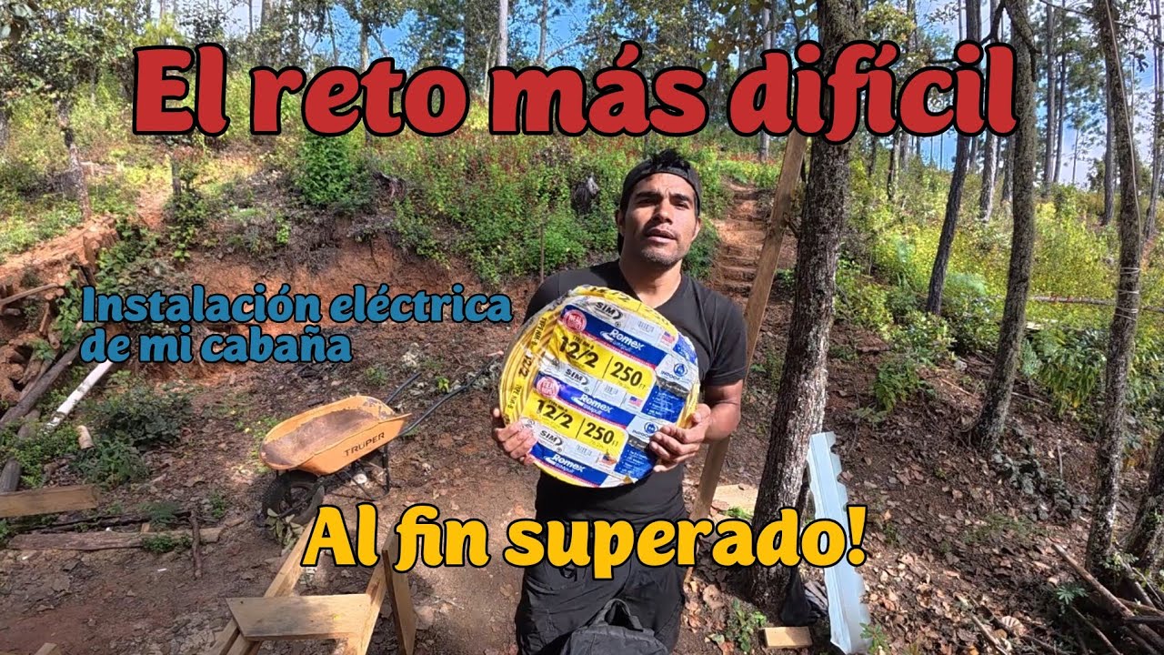 Se acabó el sufrimiento! Instalación eléctrica terminada por fin