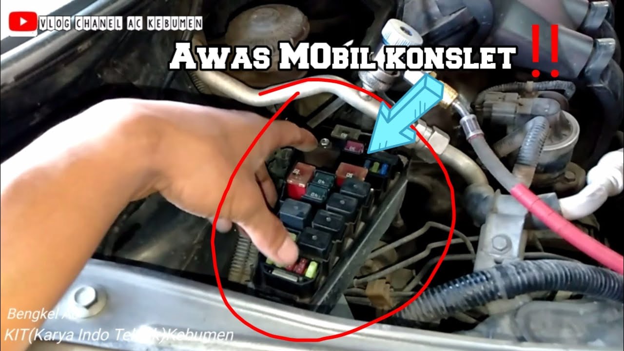BAHAYA KONSLET SEPULL AC//TIBA TIBA AC PANAS,SIKRING PUTUS- PUTUS TERUS,INI CARA PERBAIKANNYA